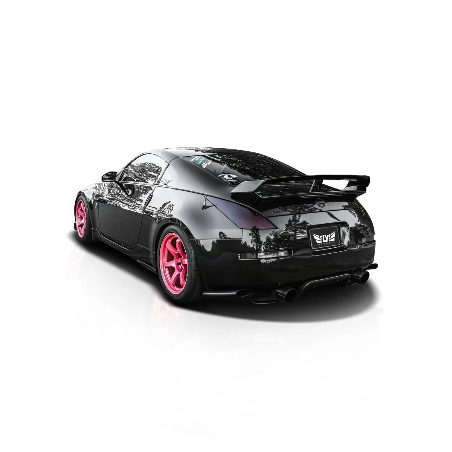 TS Style Diffuser Carbon Fiber — Fly1 Motorsports
